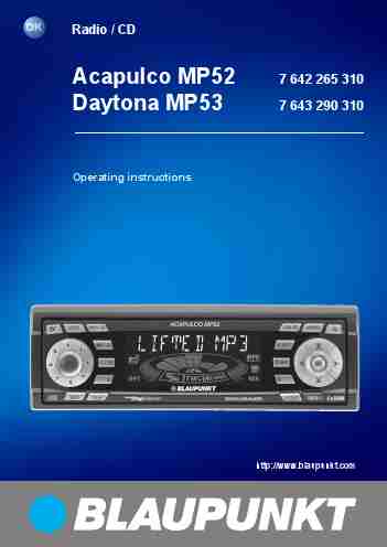 Blaupunkt Portable Radio Daytona MP53-page_pdf